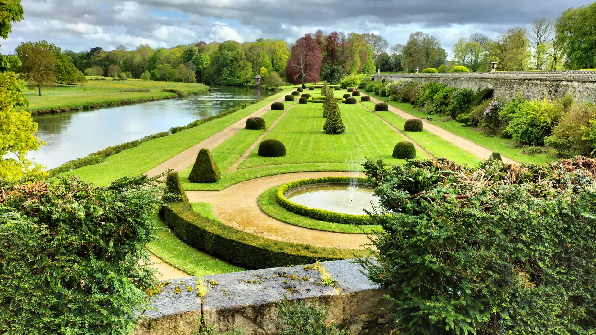Jardins du château du Lude