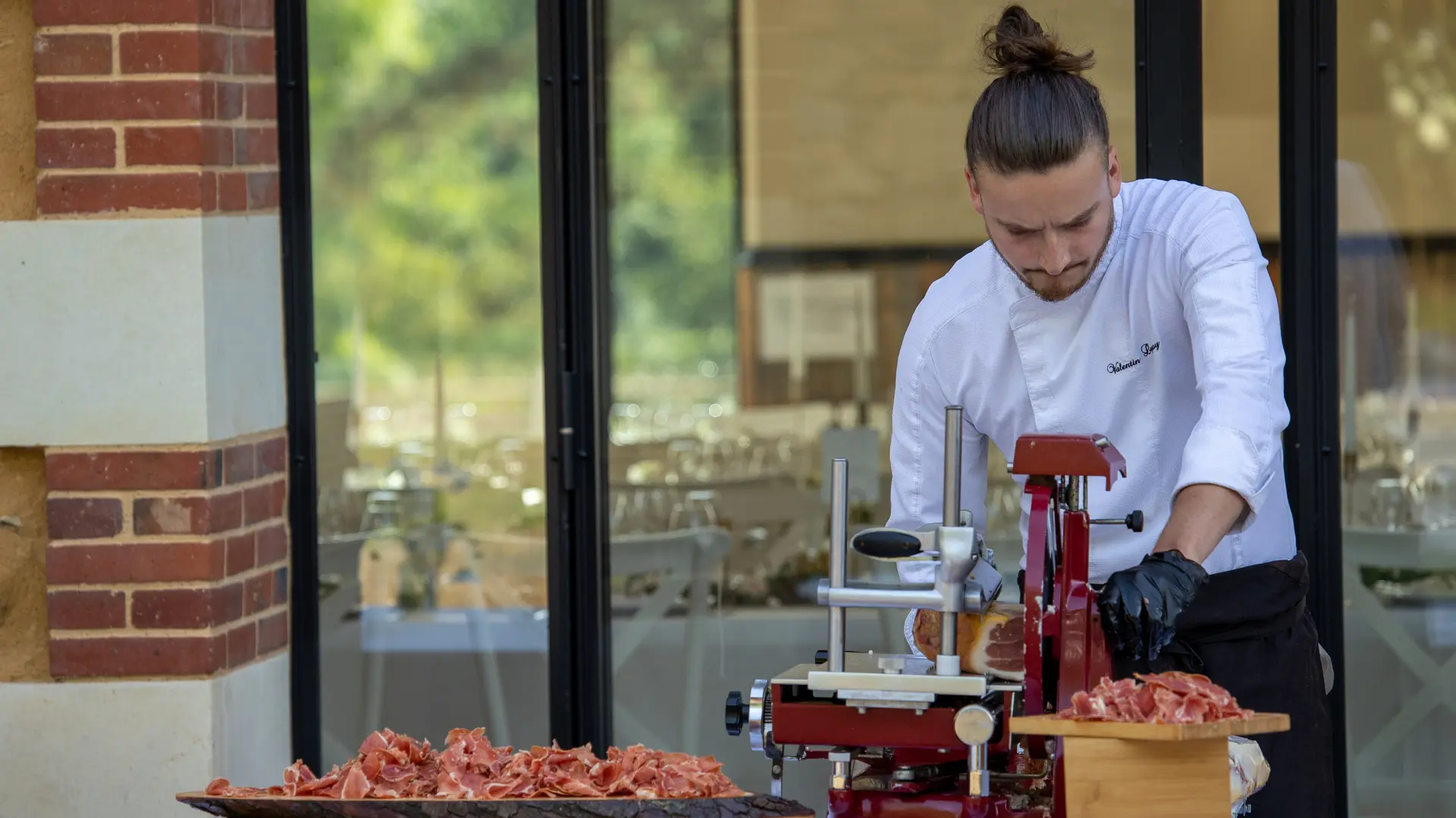 Atelier découpe de Jambon