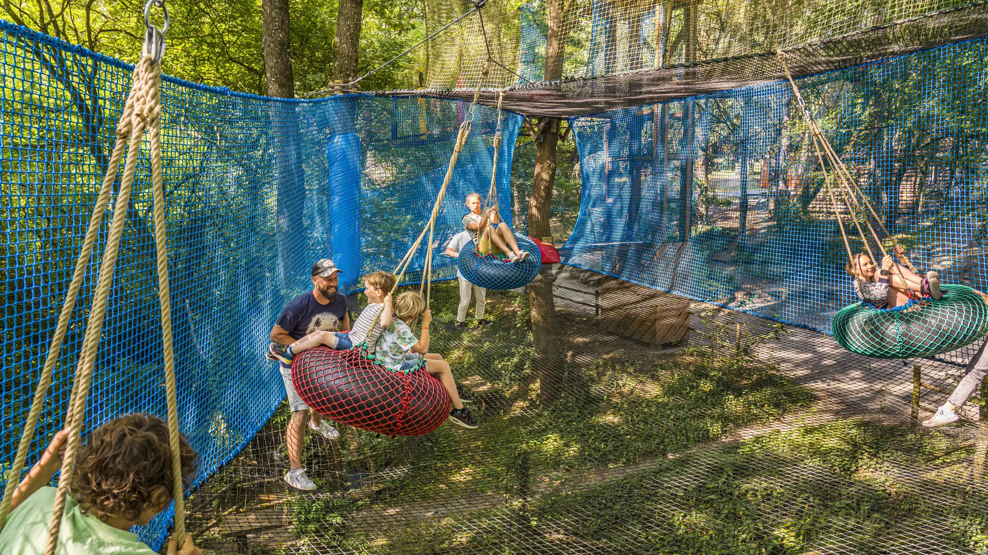Attractions_Arbofilets balançoires suspendues