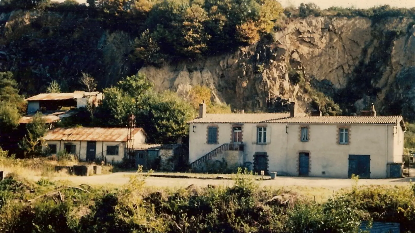 La maison de la carriere de caffino avant réhabilitation (1979)