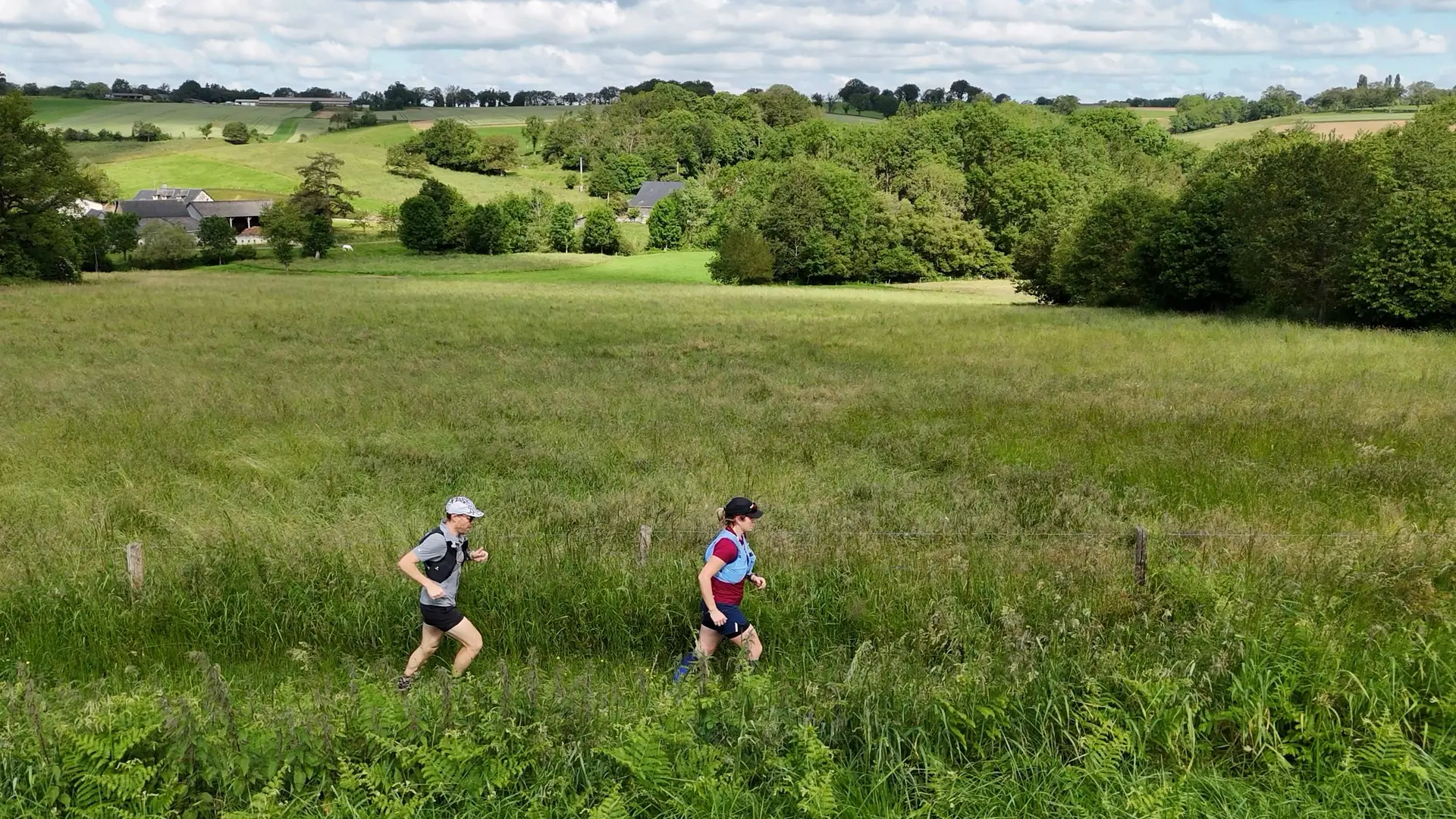 Sur la voie romaine - Trail