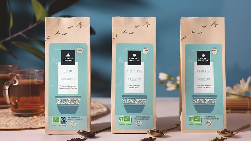 Gamme de thés bien-etre