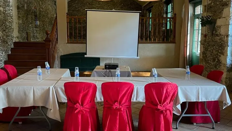 La cour des montys. Réunion professionnelle