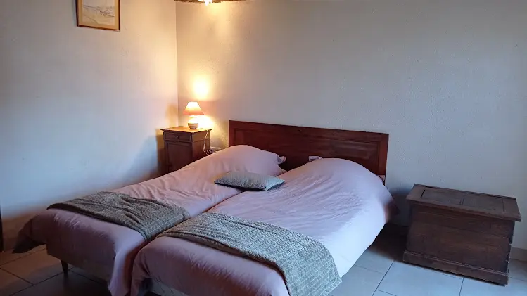 maison du heron fou chambre 2 lits simples