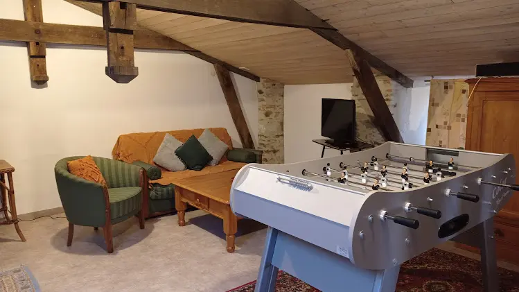 maison du heron fou salle de jeu mezzanine