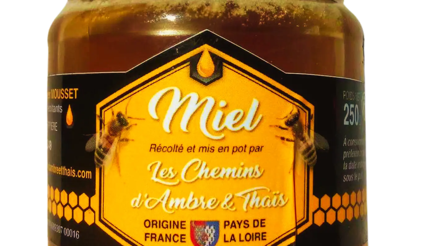 Miel Luzerne - 250g : 6€ / 500g : 11€