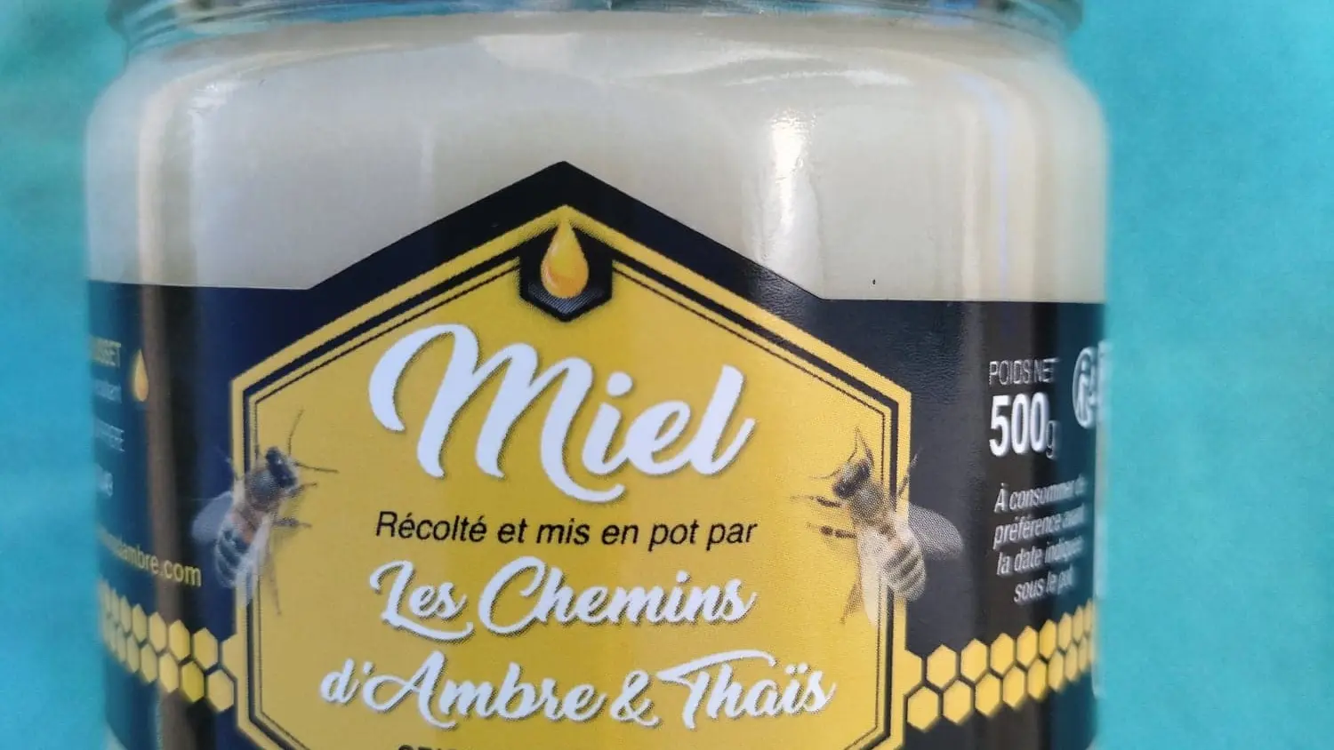 Miel Colza - 250g : 5€ / 500g : 8€