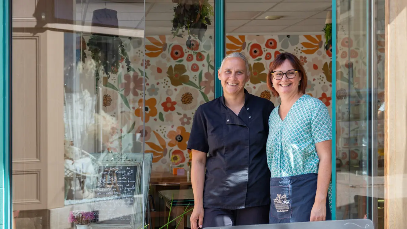 Chez PataPom - Fresnay-sur-Sarthe - vitrine