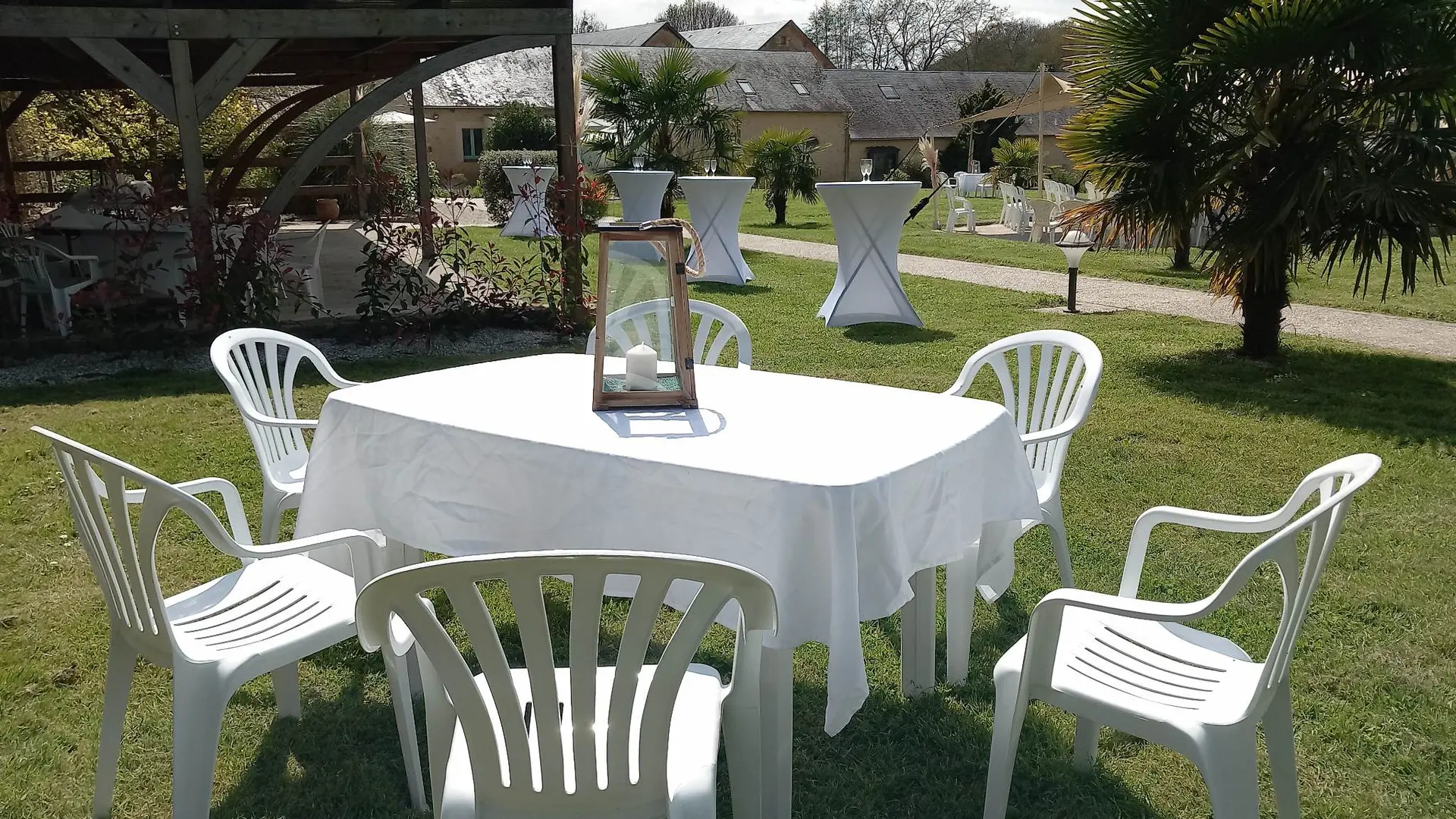 Gîte de groupe Domaine de Meslay - Fyé - parc