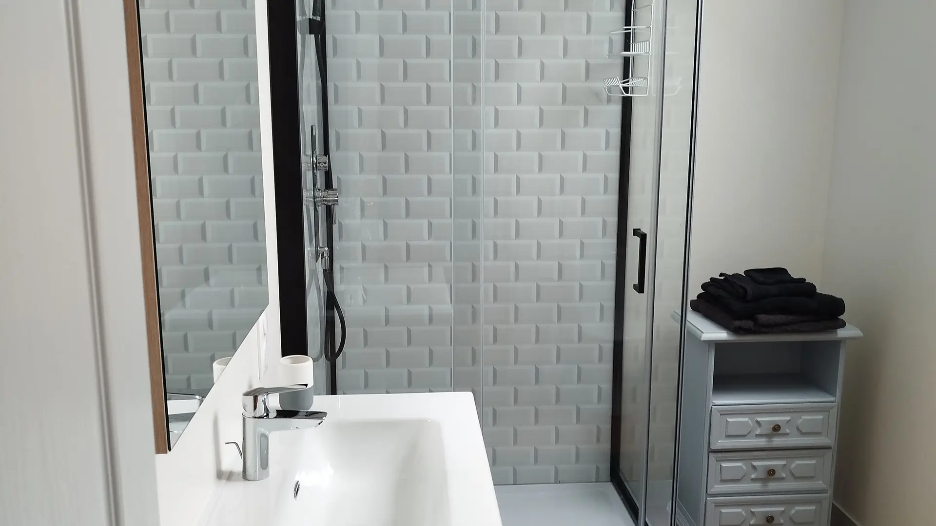 Salle de bain à l'étage