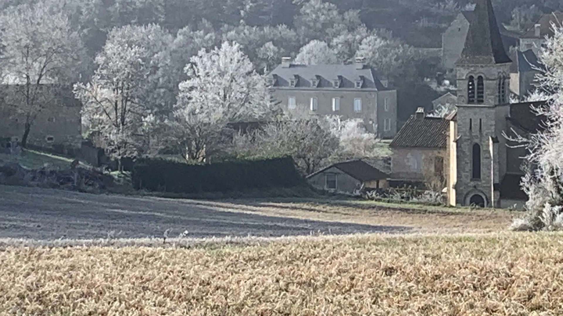 Vue du manoir