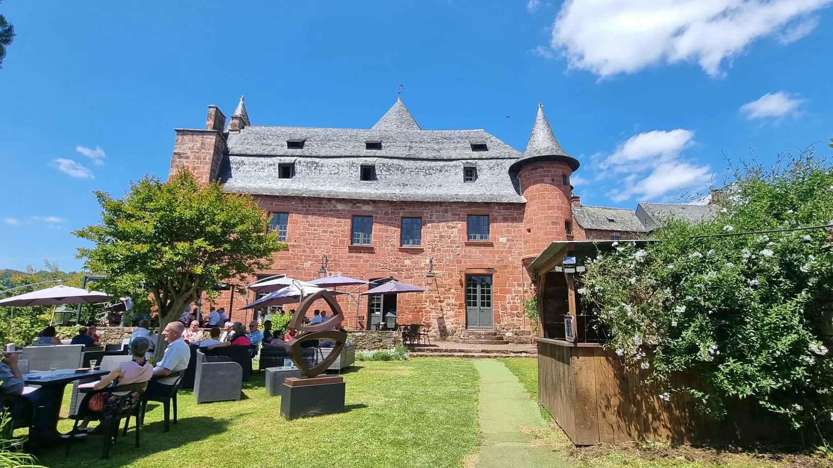 Cafe Terrasse du chateau (boissons régionales/dessert)