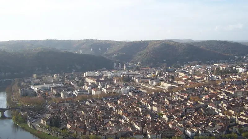 Cahors - Vue de la Ville