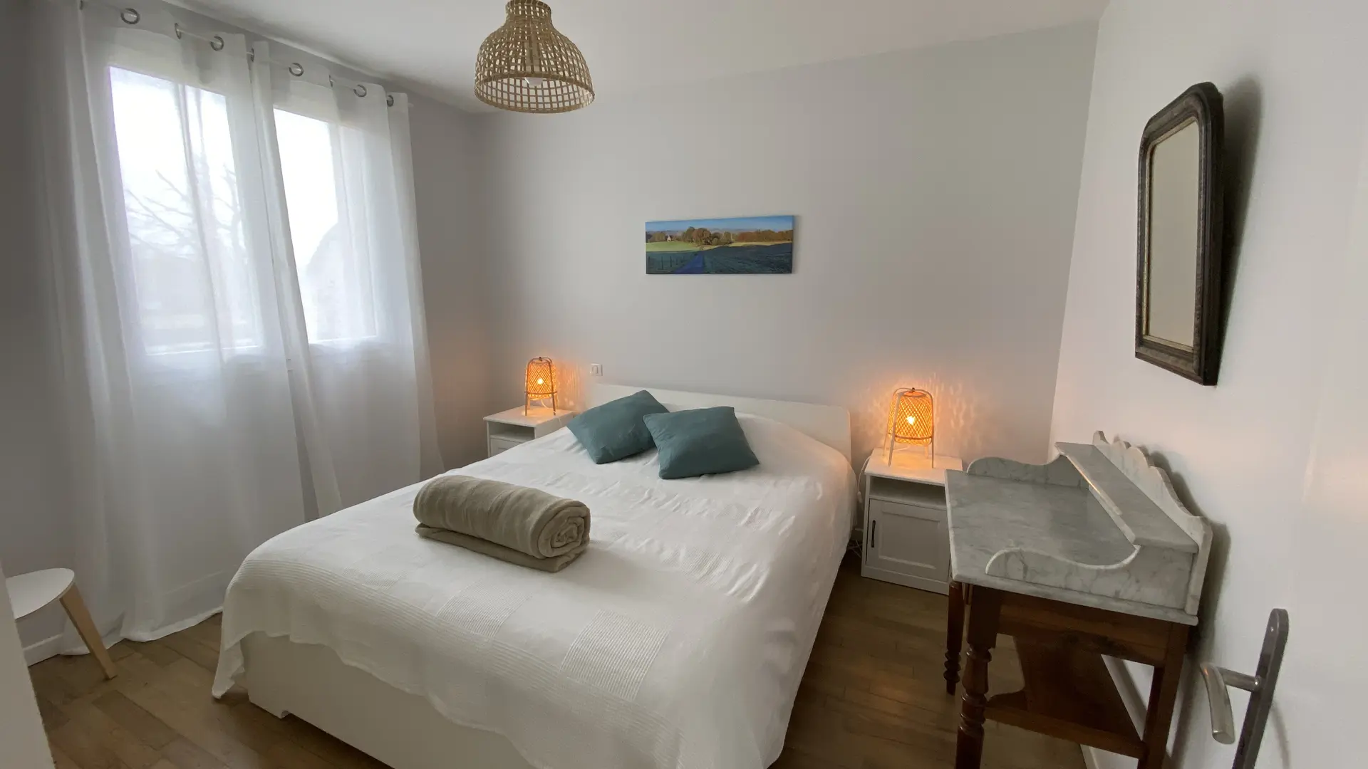 Chambre 1 rdc lit 160