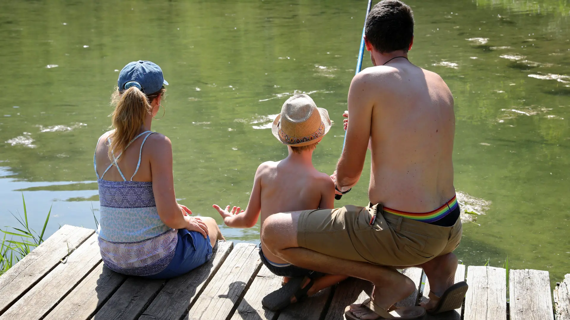 Peche en famille - Lot