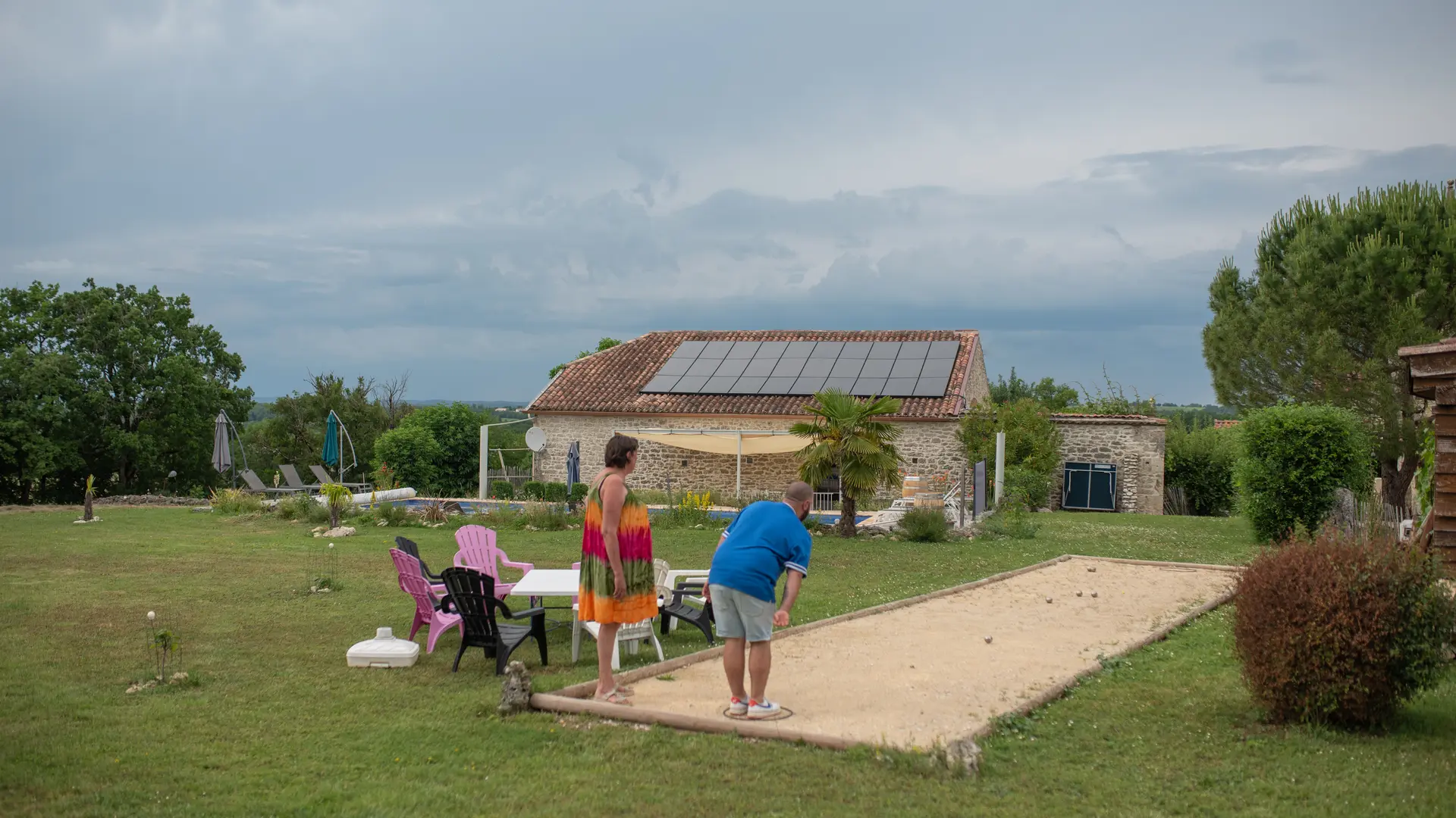 Terrain de pétanque