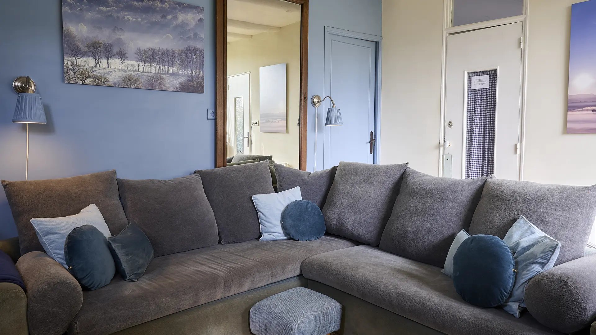 Location Mollema - Goulles - Salon Canapé