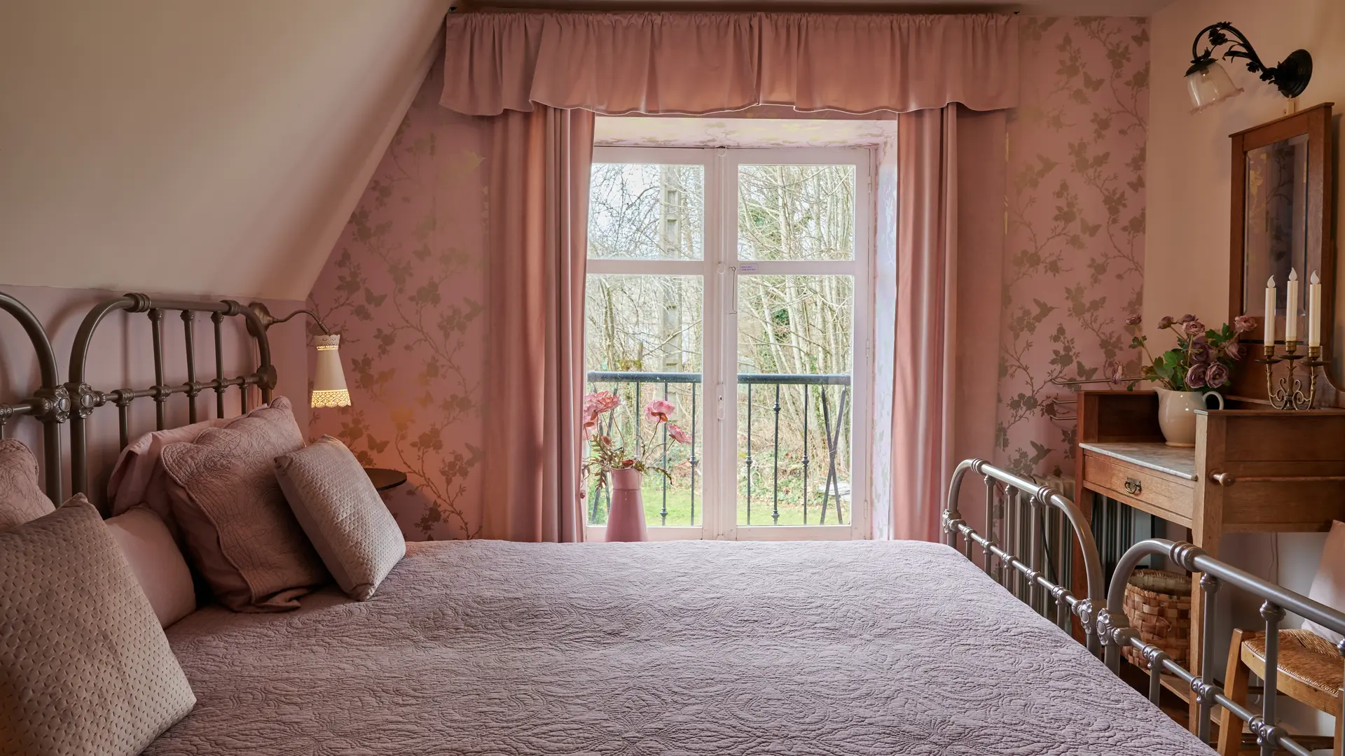 Location Mollema - Goulles - Chambre Rose