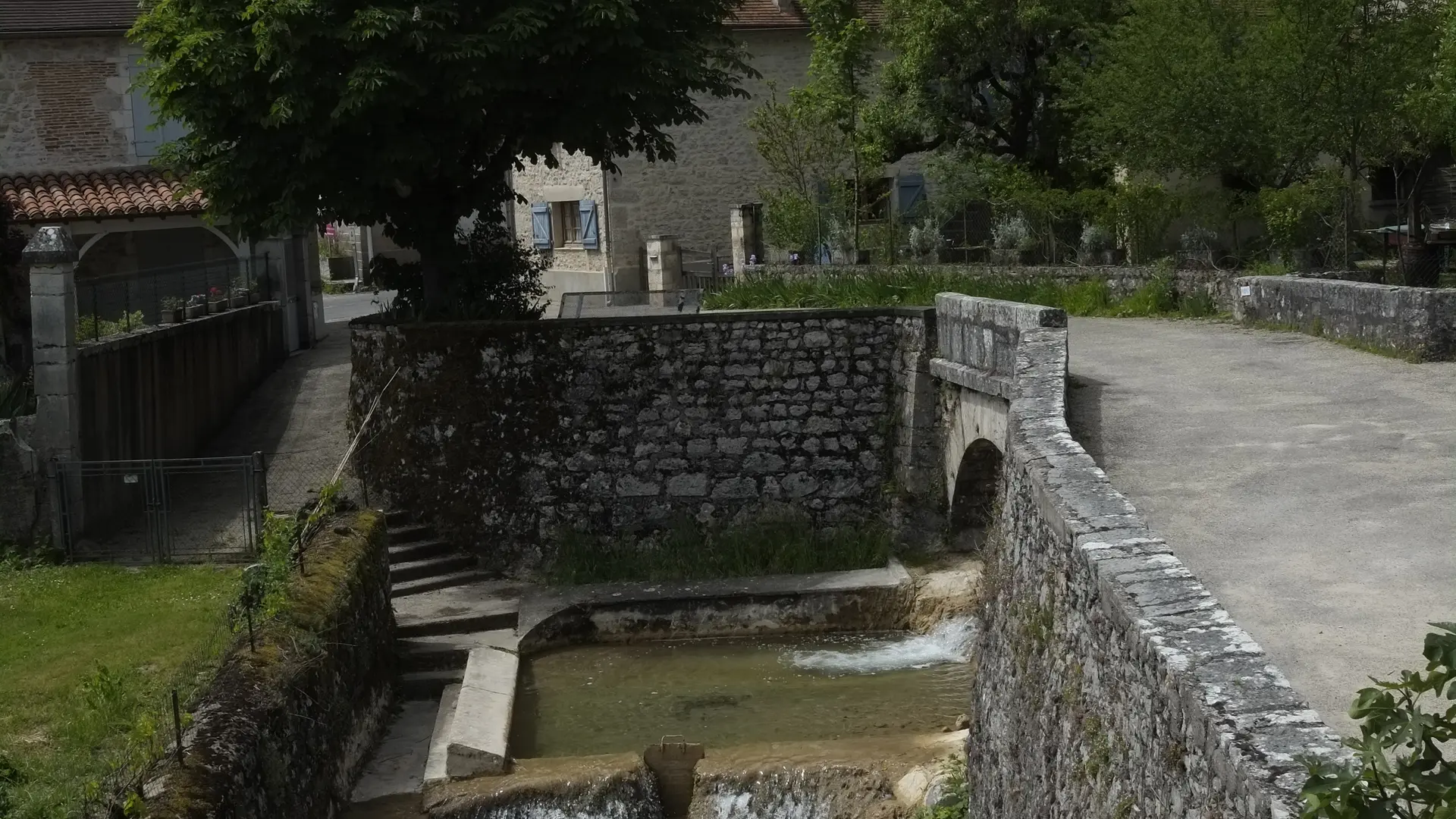 le village vue de la chambre