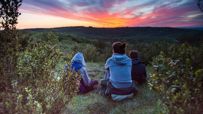 La Trigone du Causse - Coucher de Soleil sur le Causse