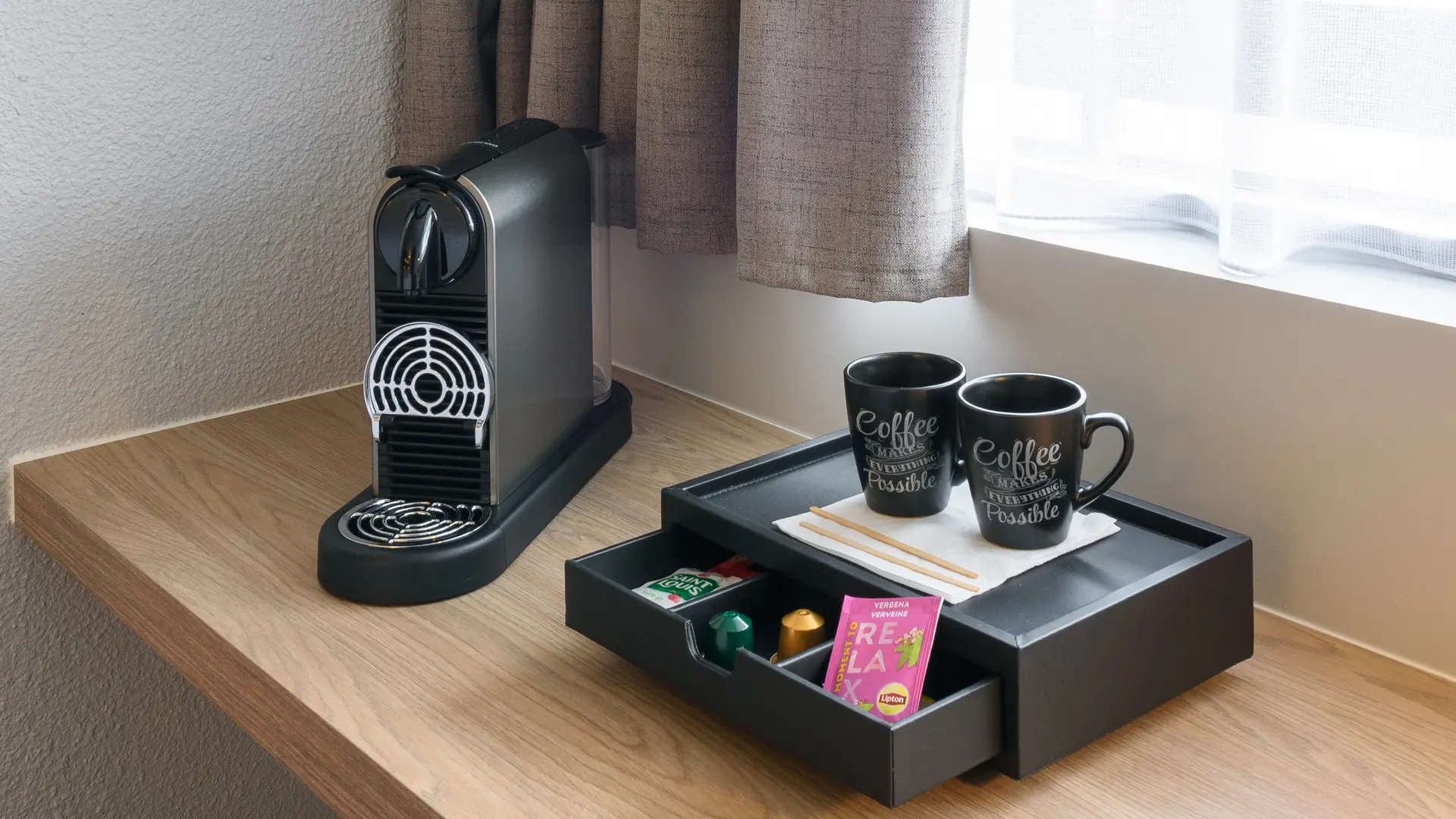 machine à café chambre supérieure