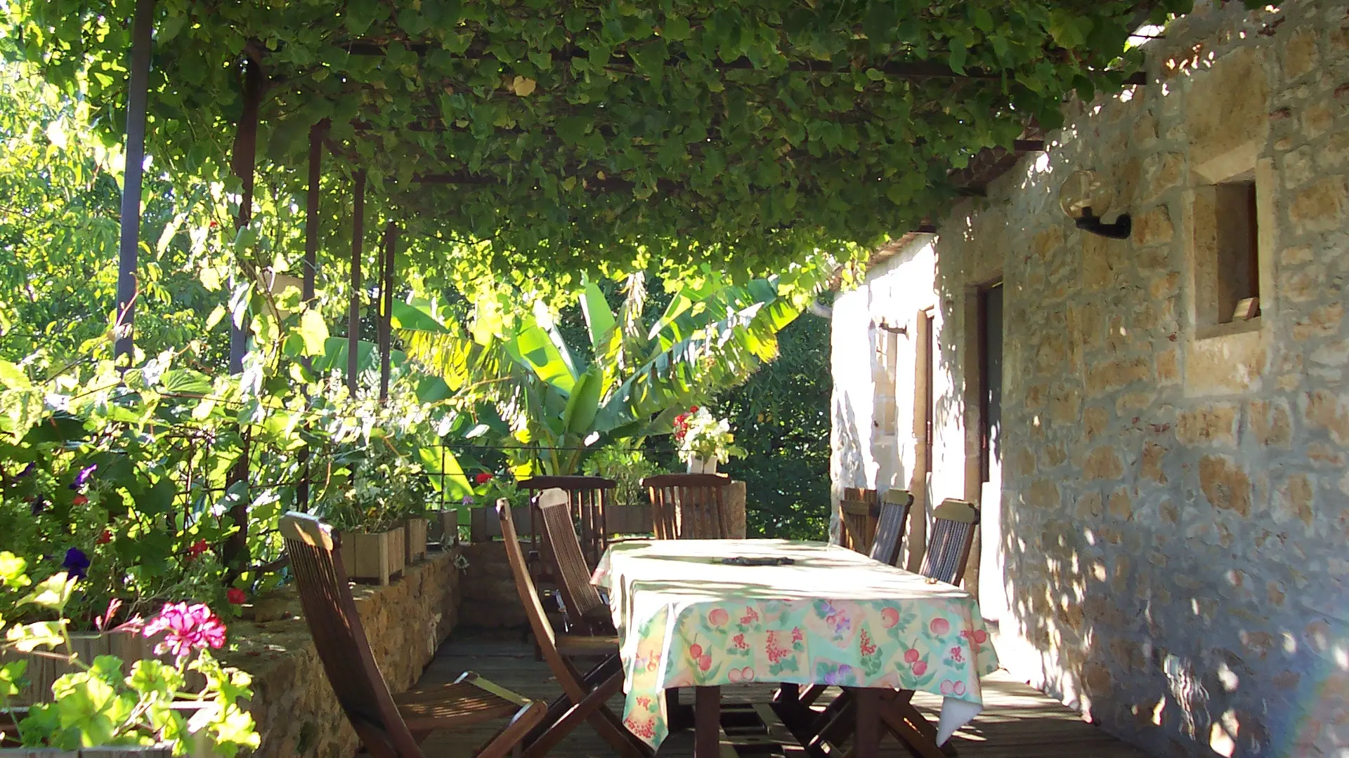 terrasse  sur îscine