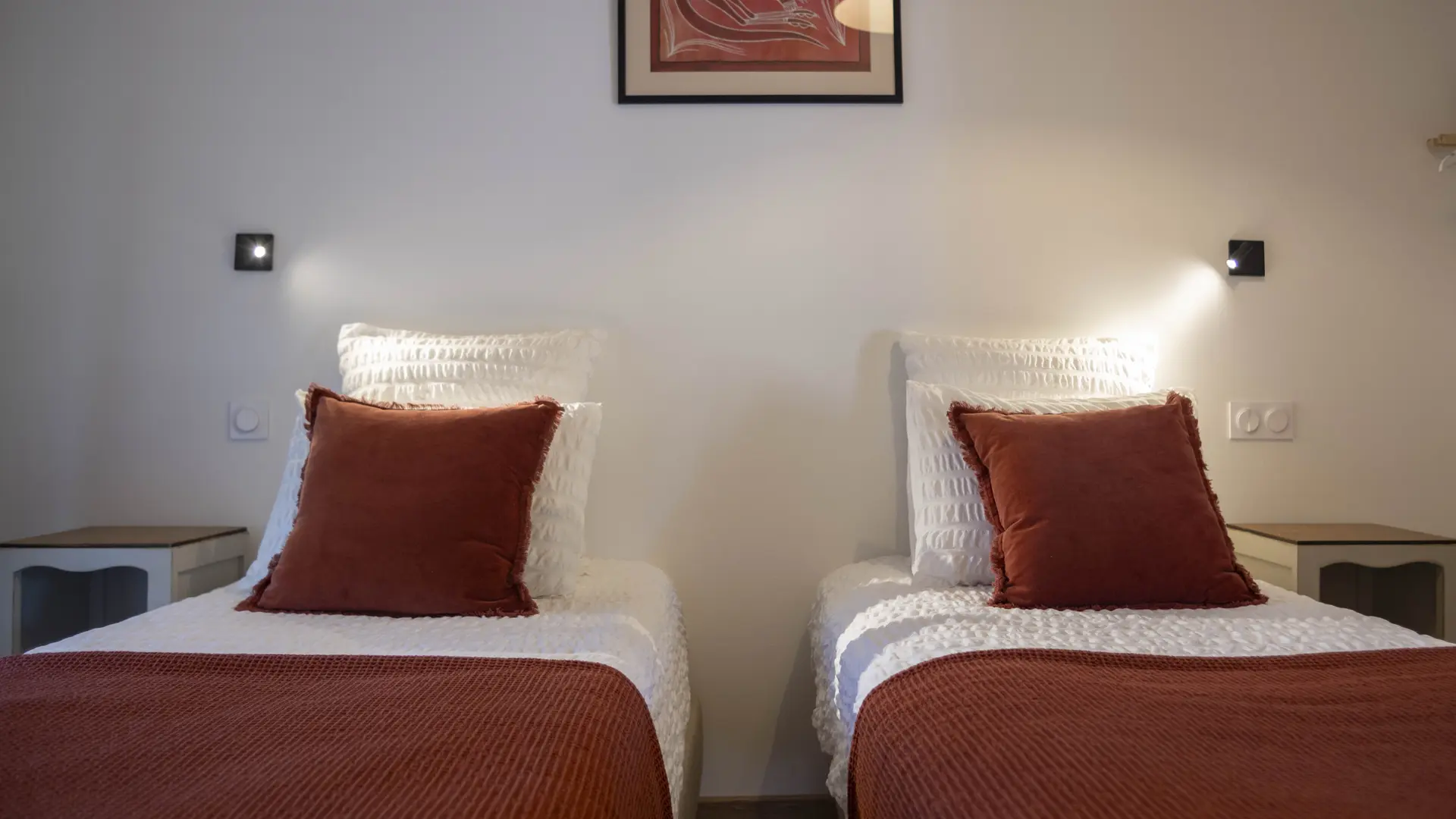 Chambre double ou twin