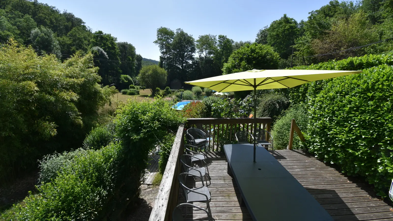 Le Moulin du Buffan - Saint Perdoux - terrasse