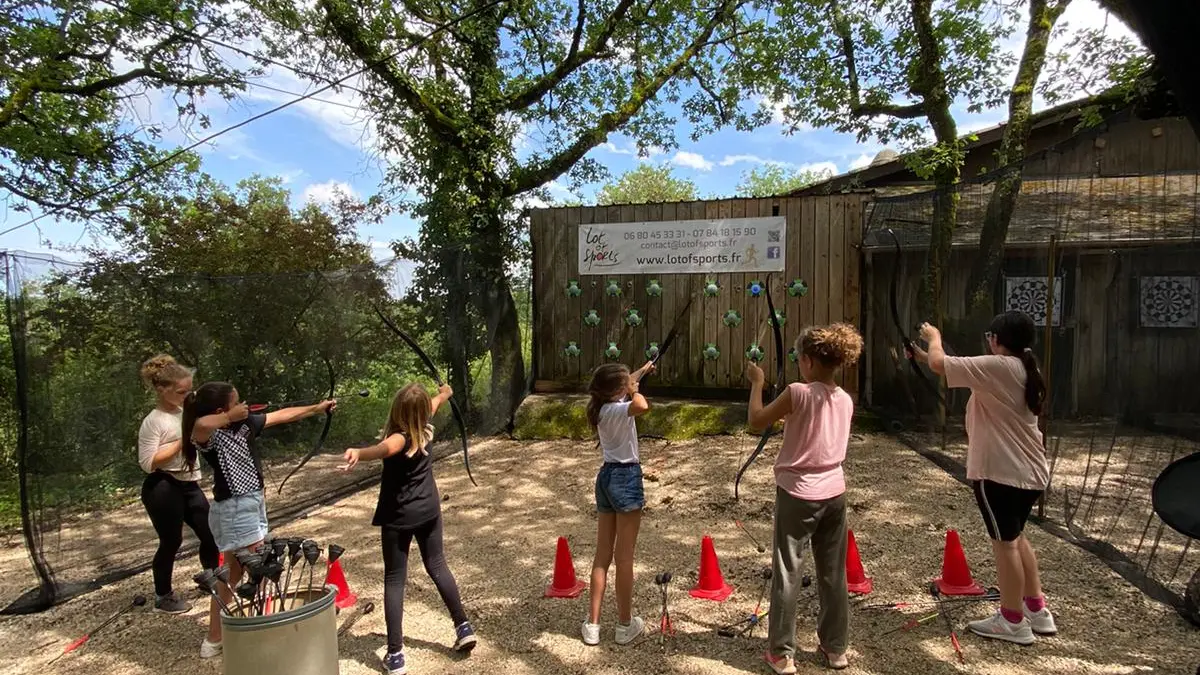 tir à l'arc interactif