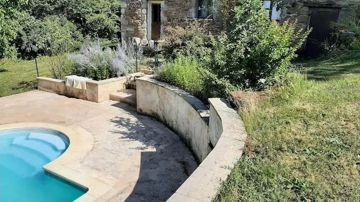 Gite de Foyt- vue entrée logement