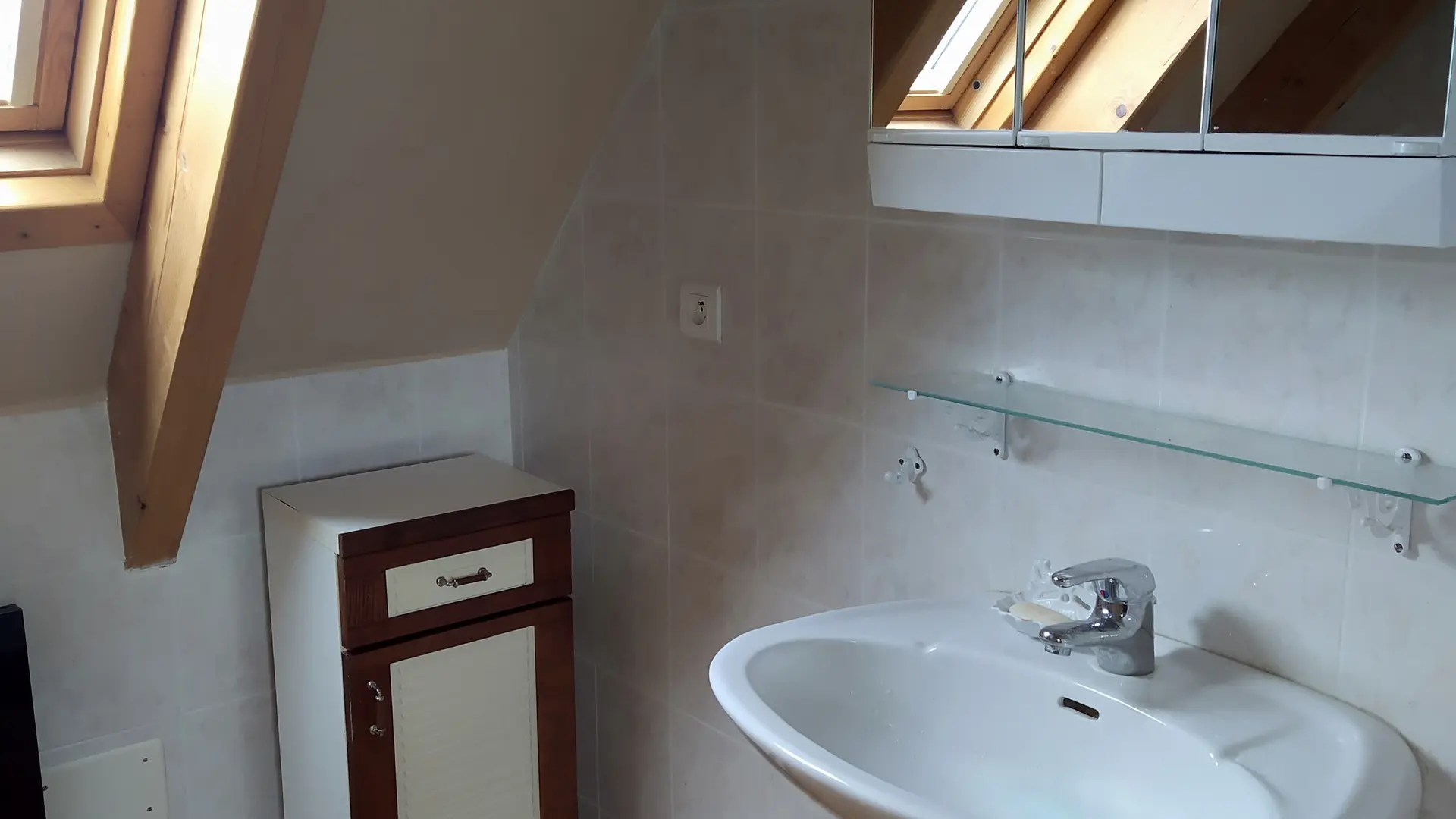 Ferme Gleinadin - salle d'eau étage