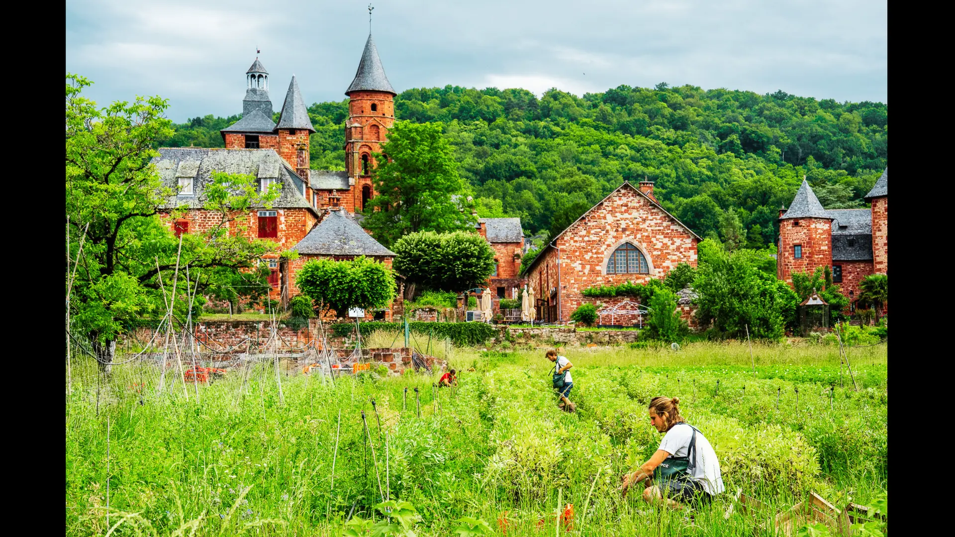 Le Potager est au pied du restaurant, un circuit on ne peut plus court ! - 1