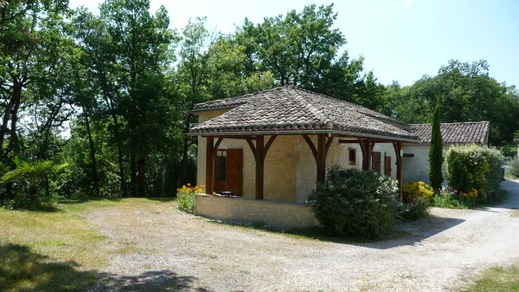 1 Gîte angle terrasse