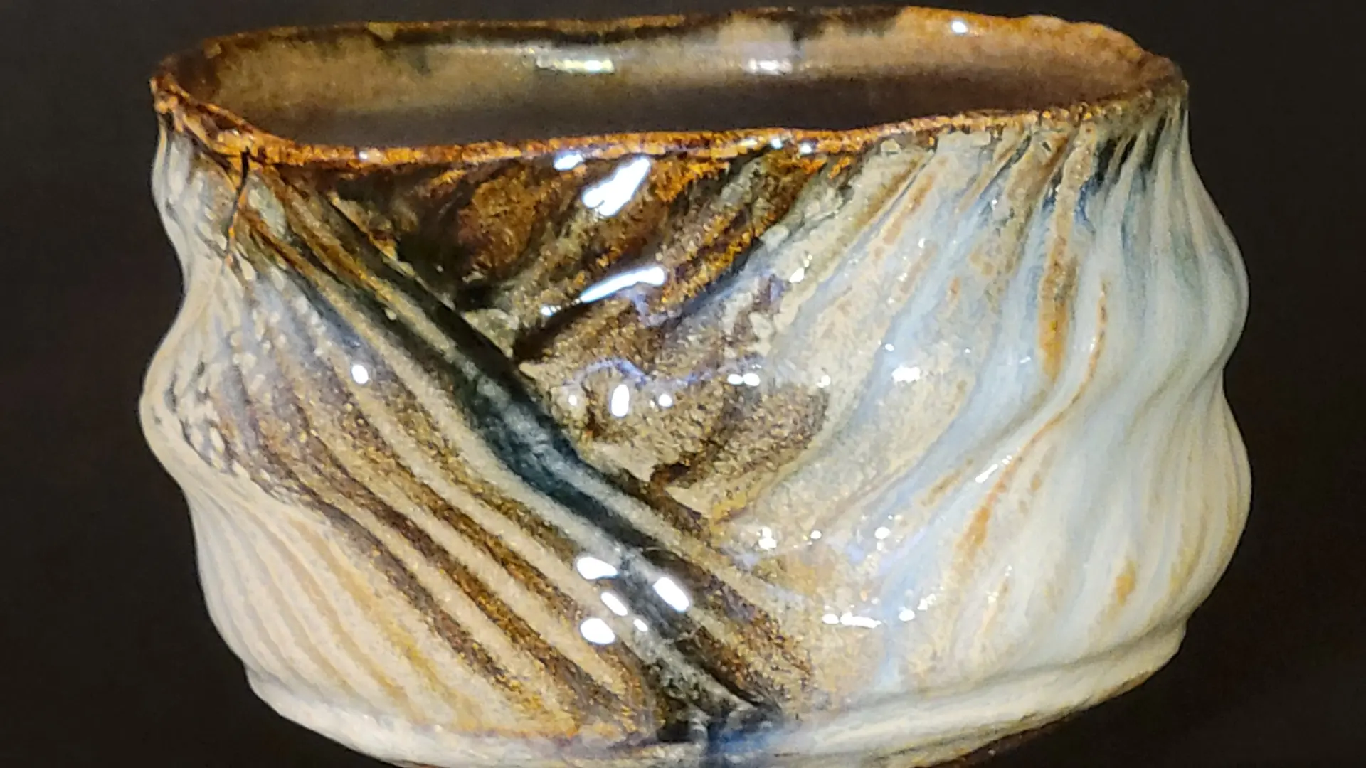 GRAND BOL GRÈS AU SEL CUISSON BOIS POTERIE DE MEYRAGUET