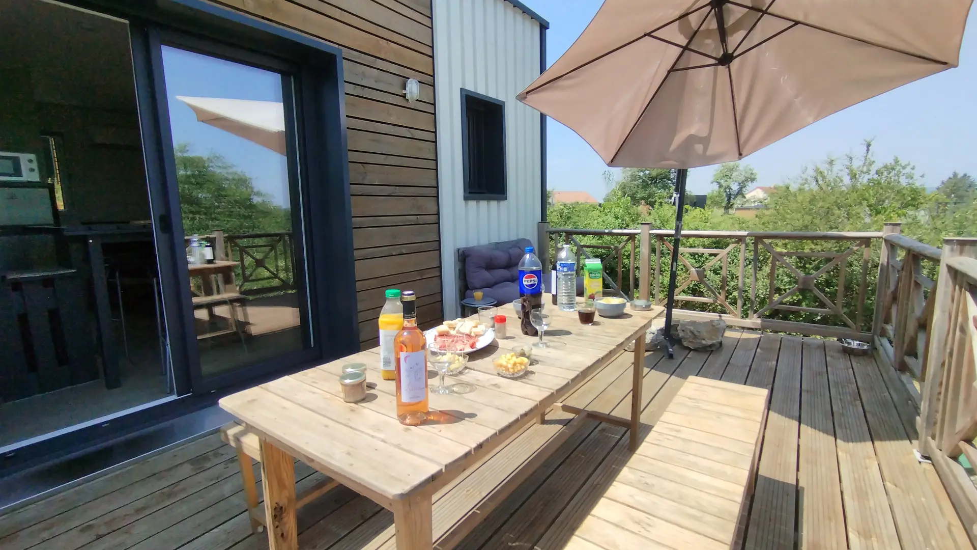 Autre vue terrasse RDC