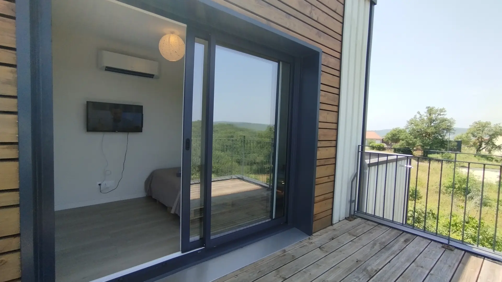 Autre vue terrasse étage