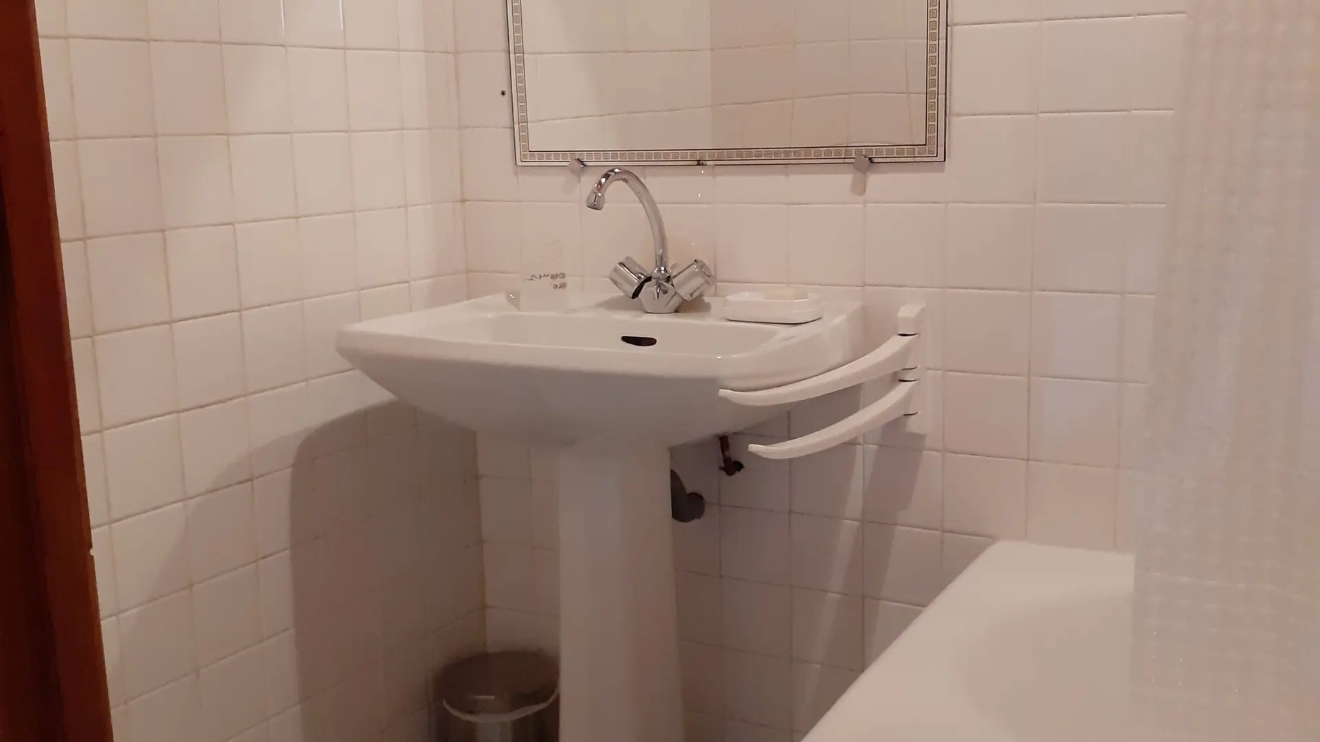 salle de bain en haut