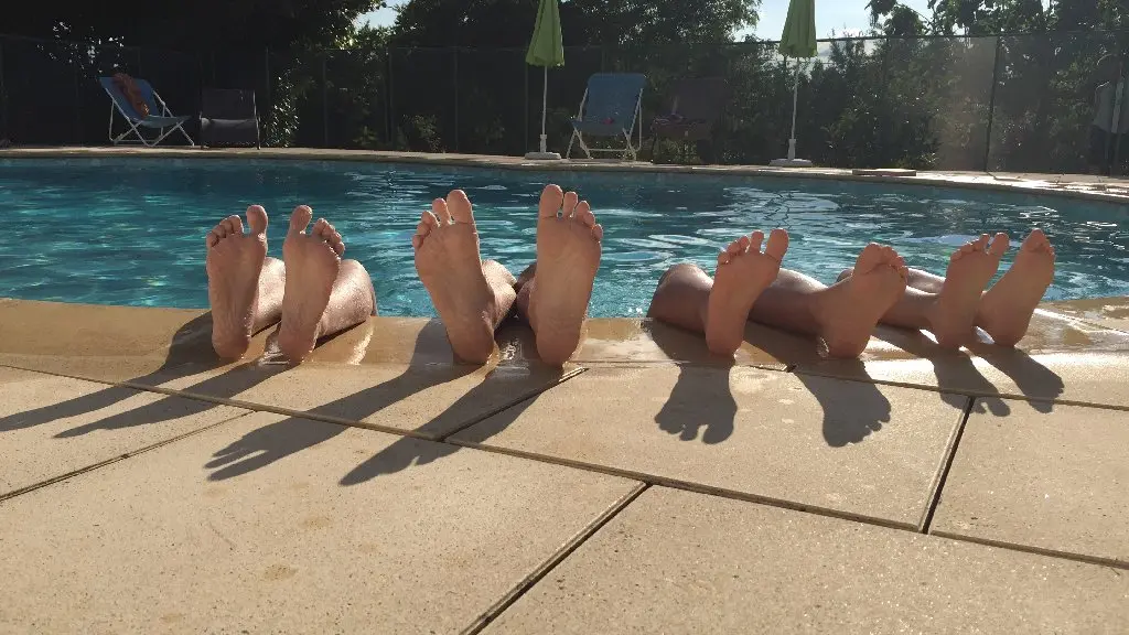 Au domaine, la détente et la convivialité.