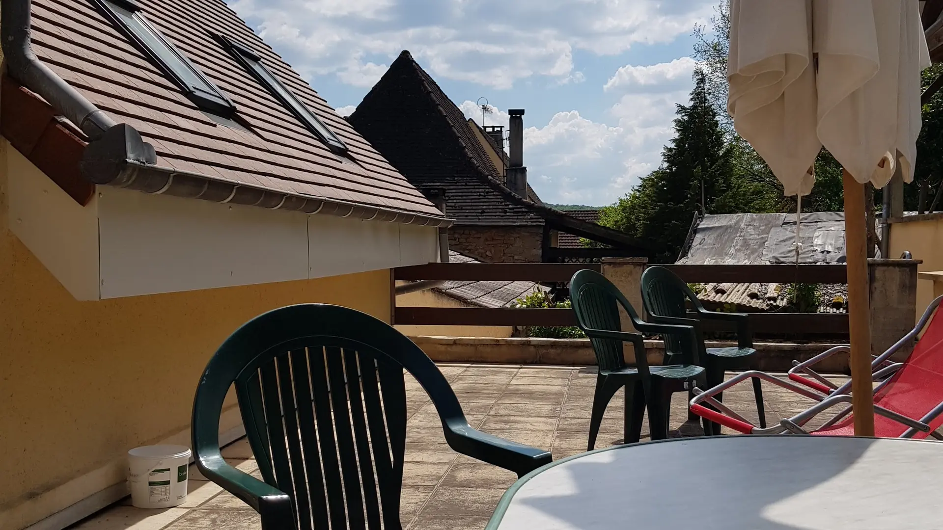 Terrasse sans vis à vis