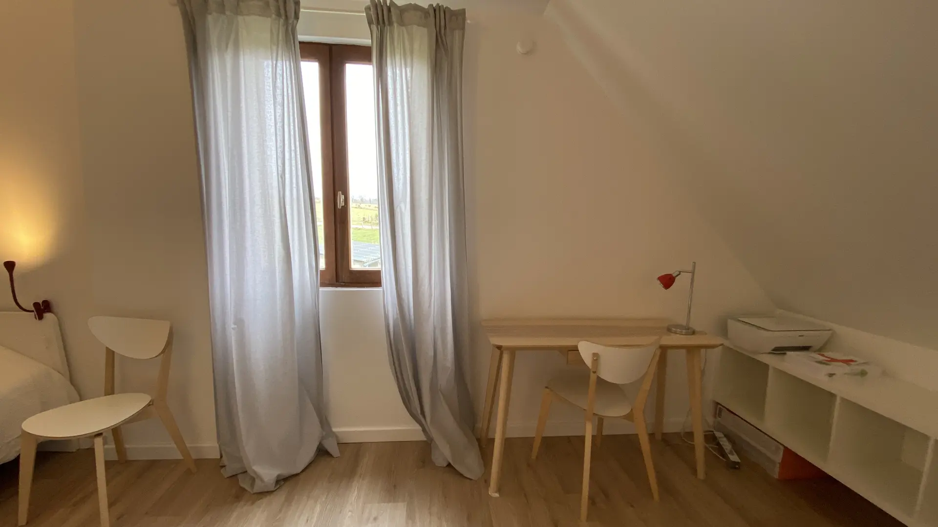 Chambre 3 étage avec espace bureau