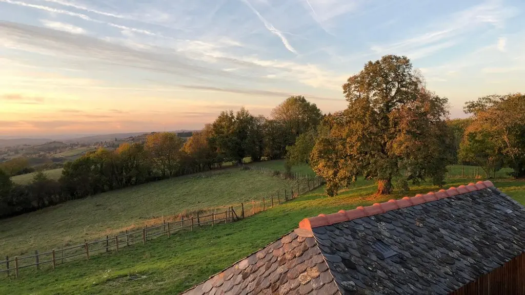 Vue sur la campagne
