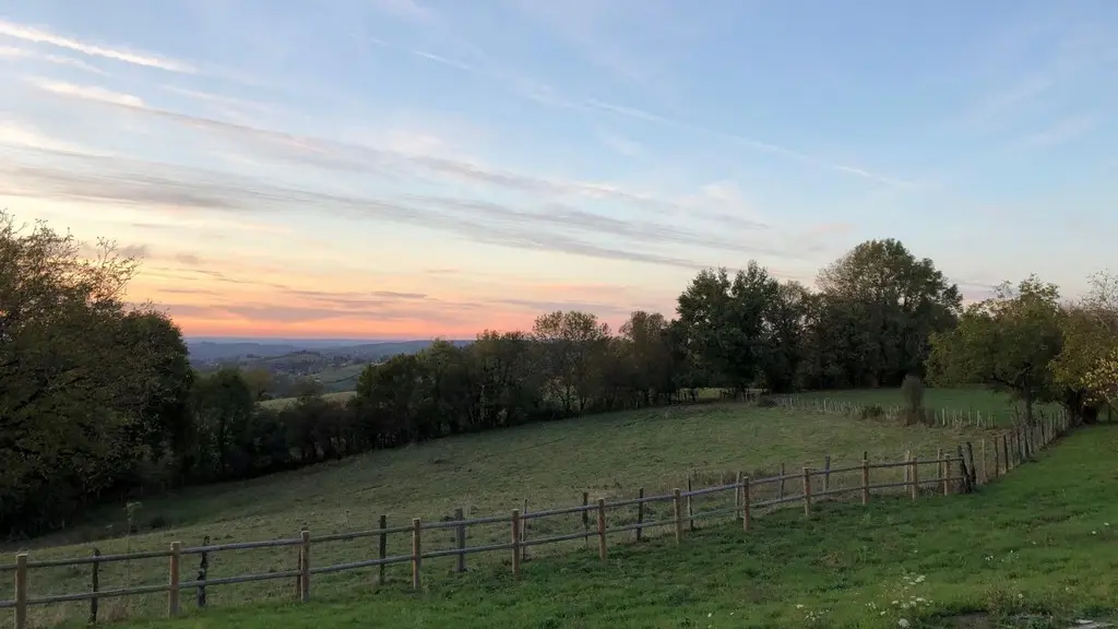Vue sur la campagne