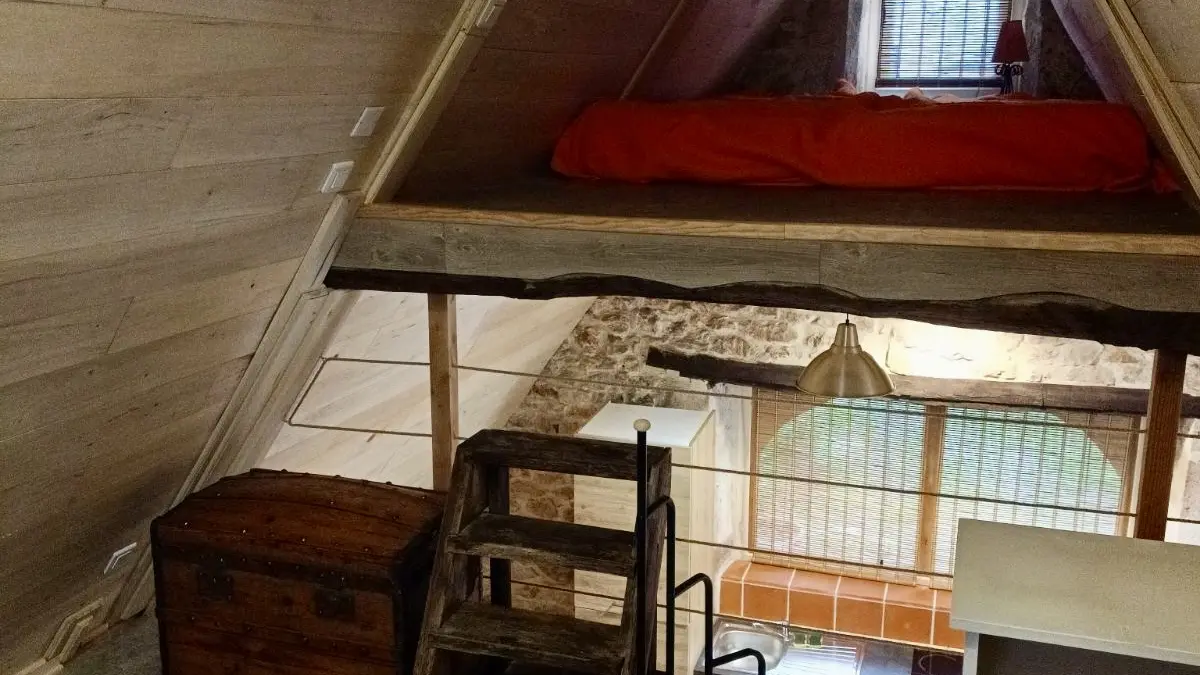 chambre + mezzanine