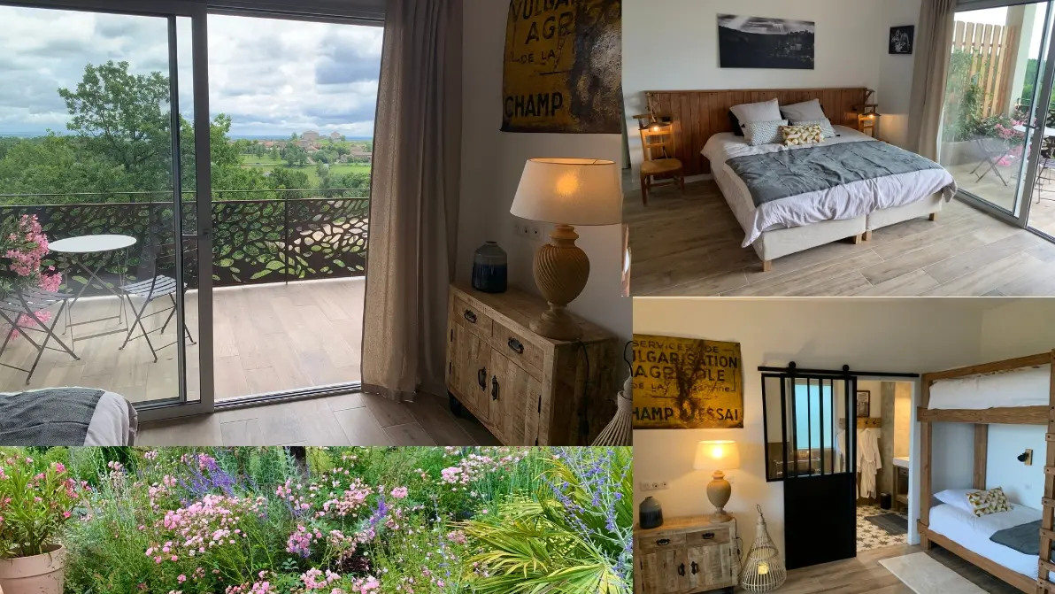 Chambre 4 personnes Safran