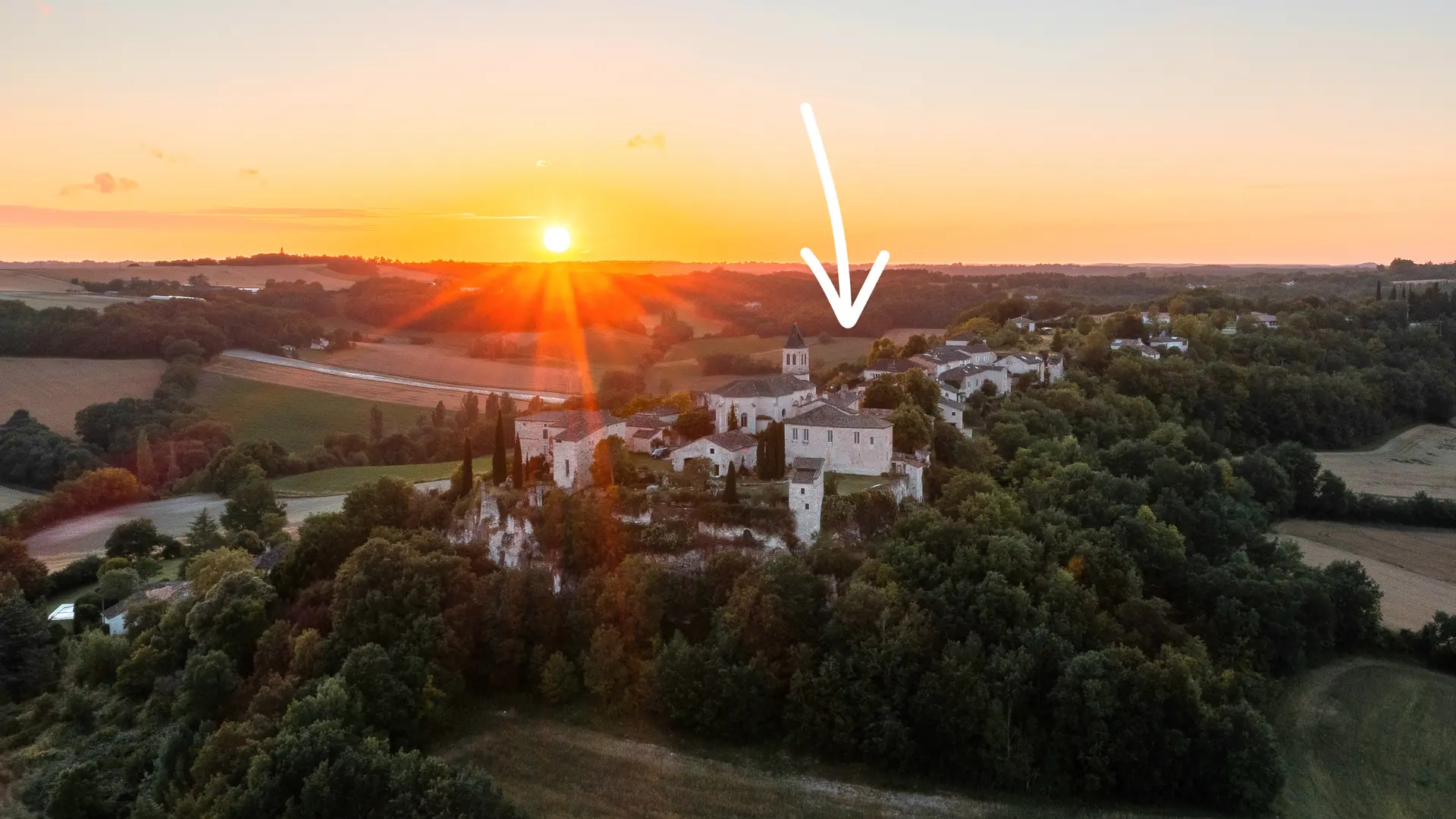 localisation dans le Bastide de Flaugnac