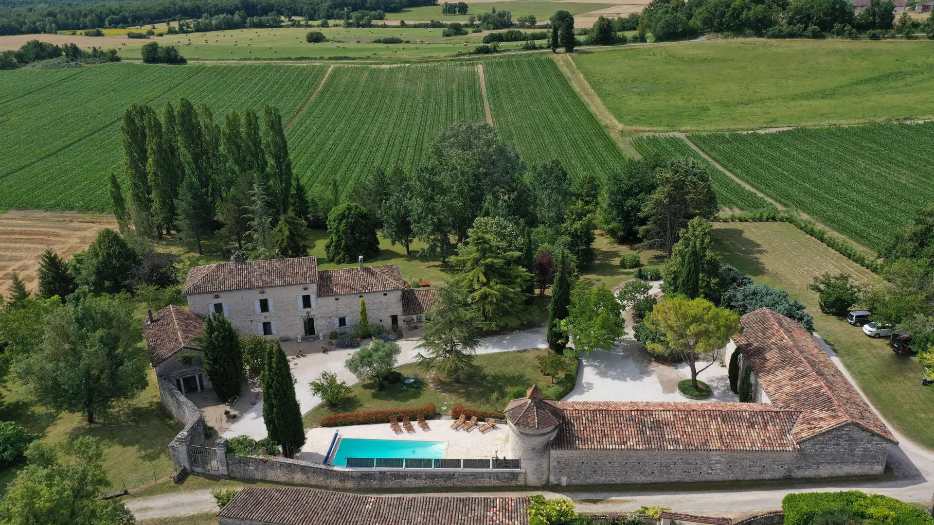 Domaine les Gaillardoux - En prenant de la hauteur