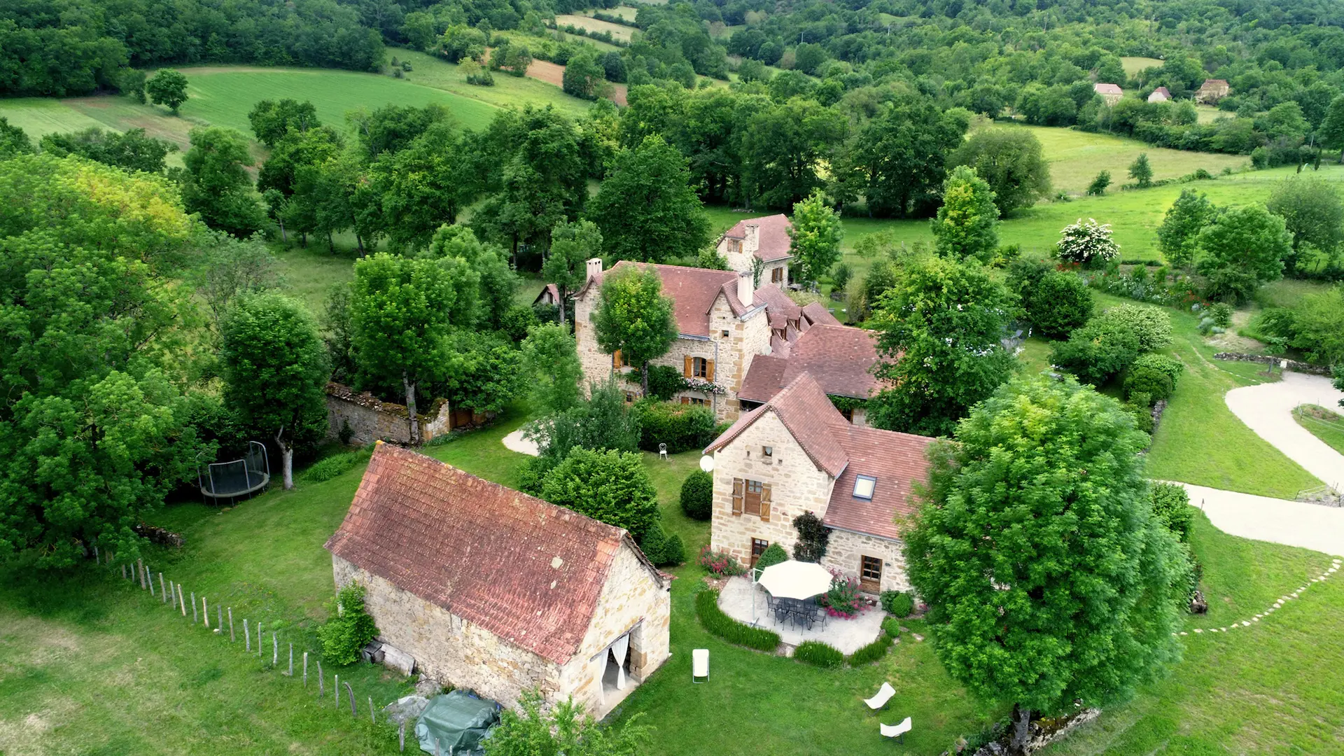 vue d'ensemble du Hameau du Quercy