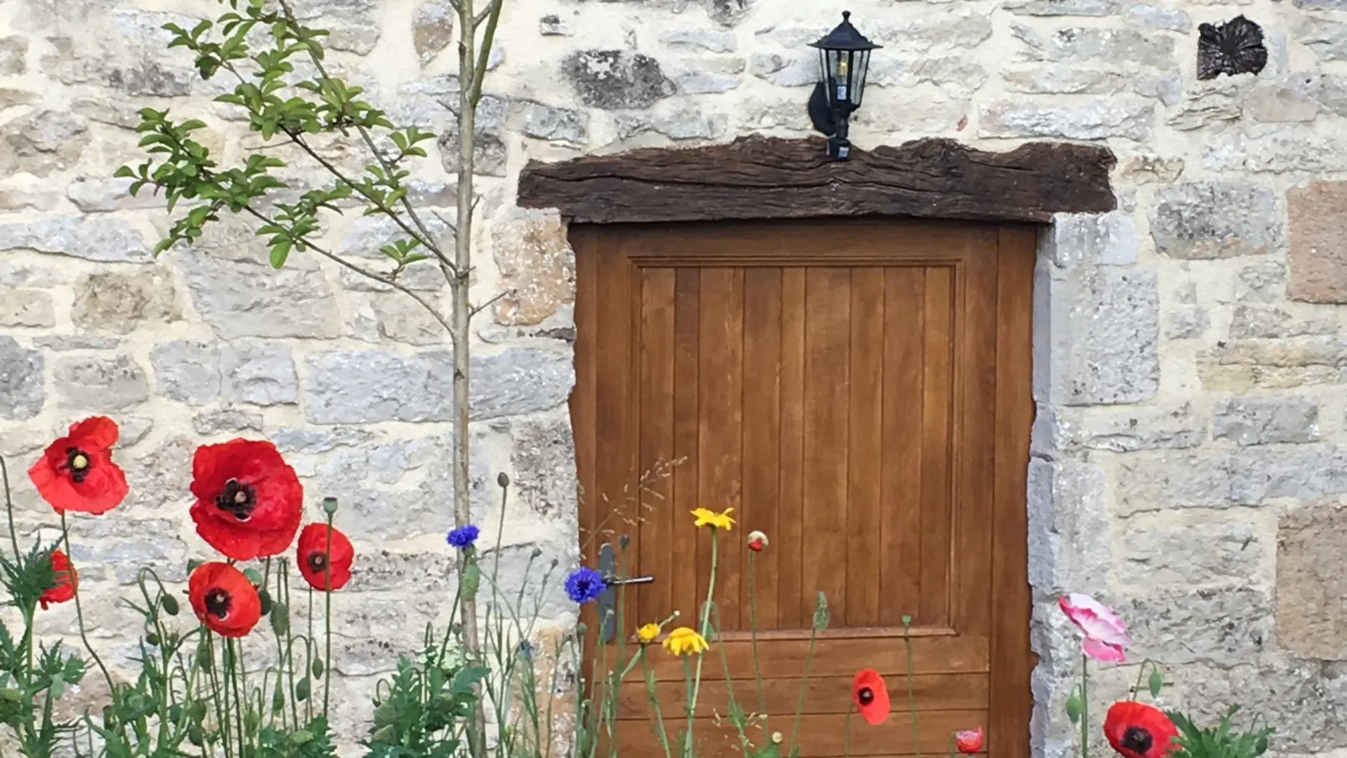 porte d'entrée de la chambre