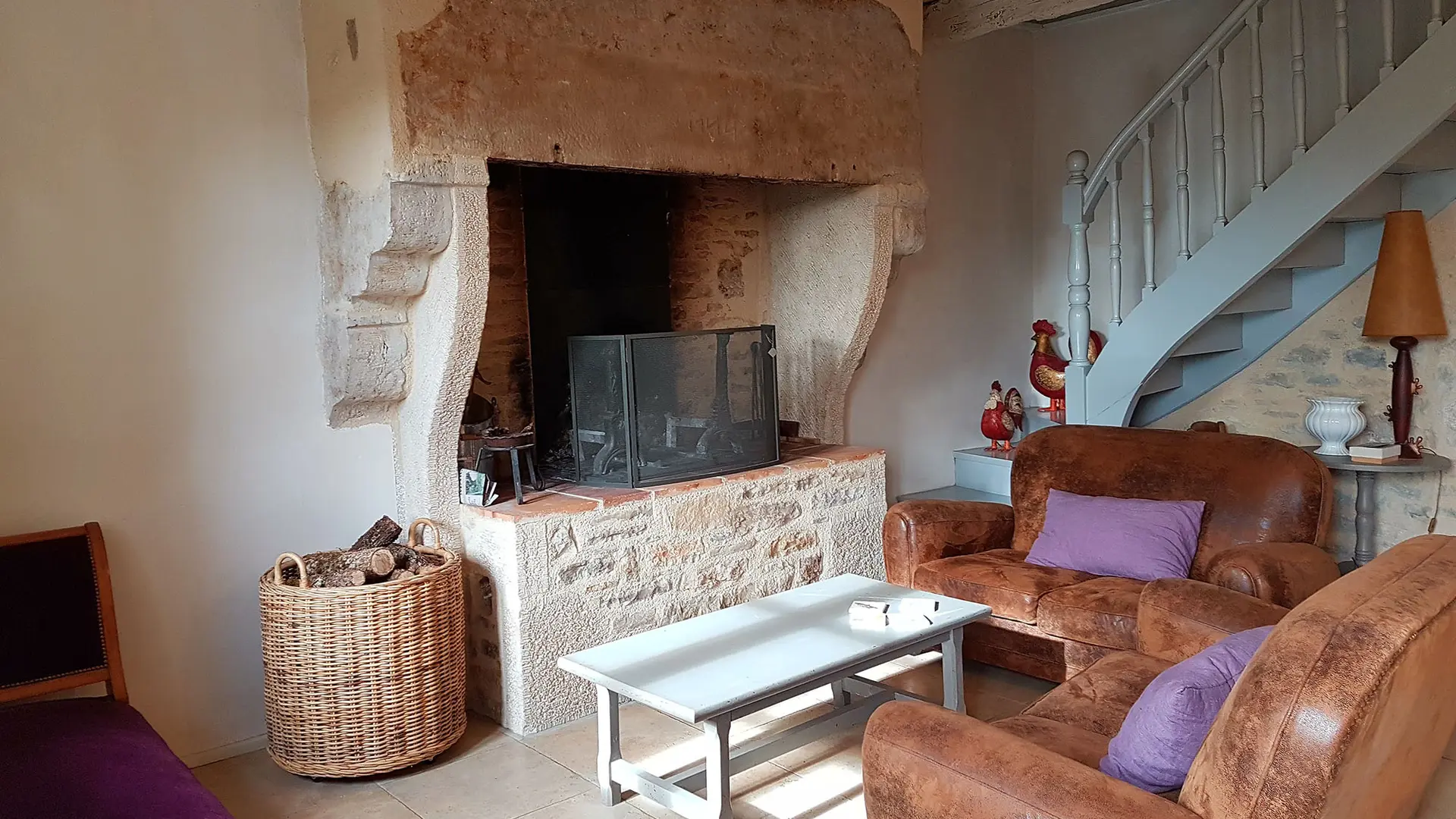 Maison Margot Limogne en Quercy - salon