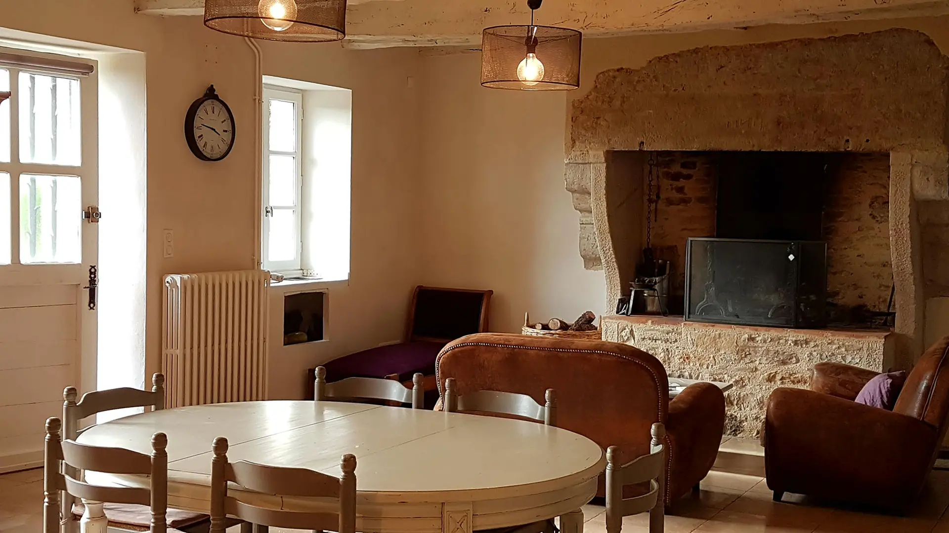 Maison Margot Limogne en Quercy - salle à manger